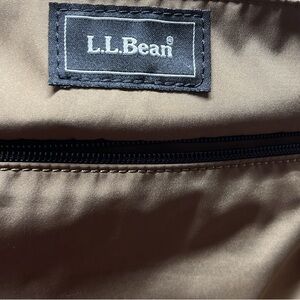 LL Bean Healthy Back Bag Olive Green Adjustable Strap Nylon unisex outdoor hike